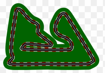 Race Circuit Bahrain - Clipart Track png