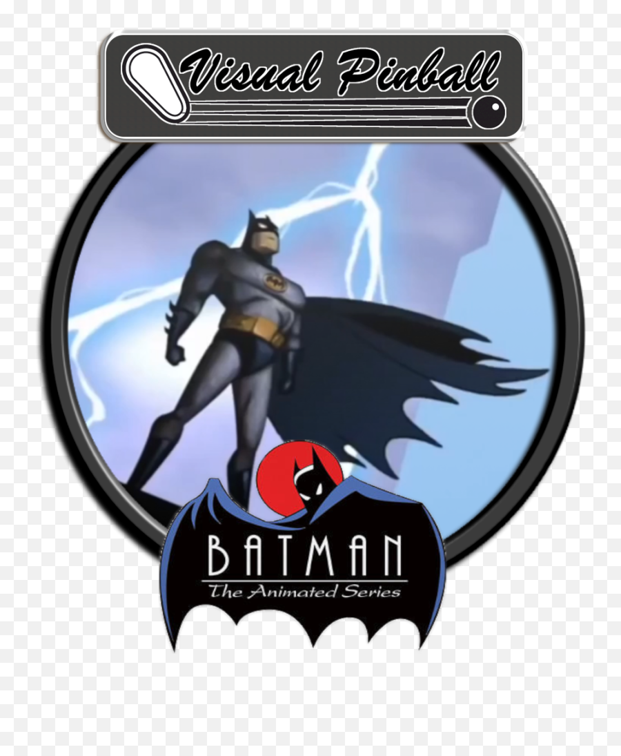 Batman Tas Megadocklet Wheel U2013 Vpinballcom - Batman The Animated Series Png,Batgirl Logo Png