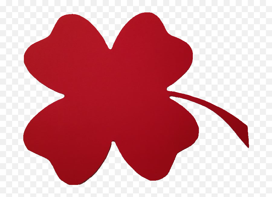 Lucky Clover - Lucky Brand Logo Png Clipart Full Size Red Lucky Leaf Png,Lucky Charms Logo