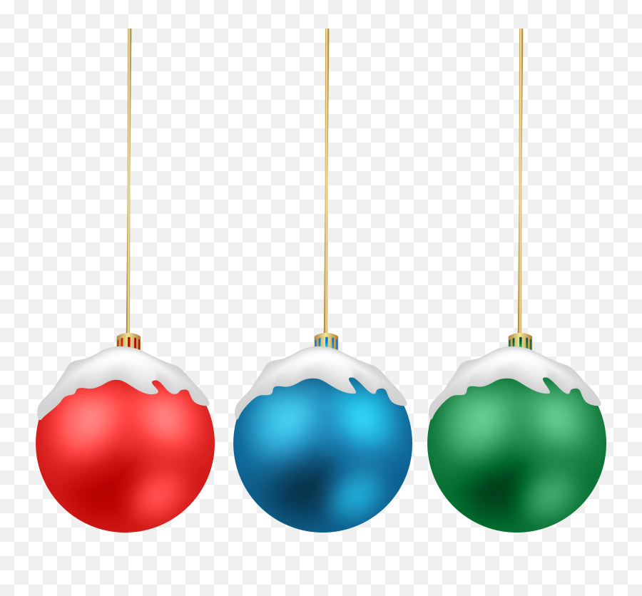 Download Free Png Christmas Balls With Snow