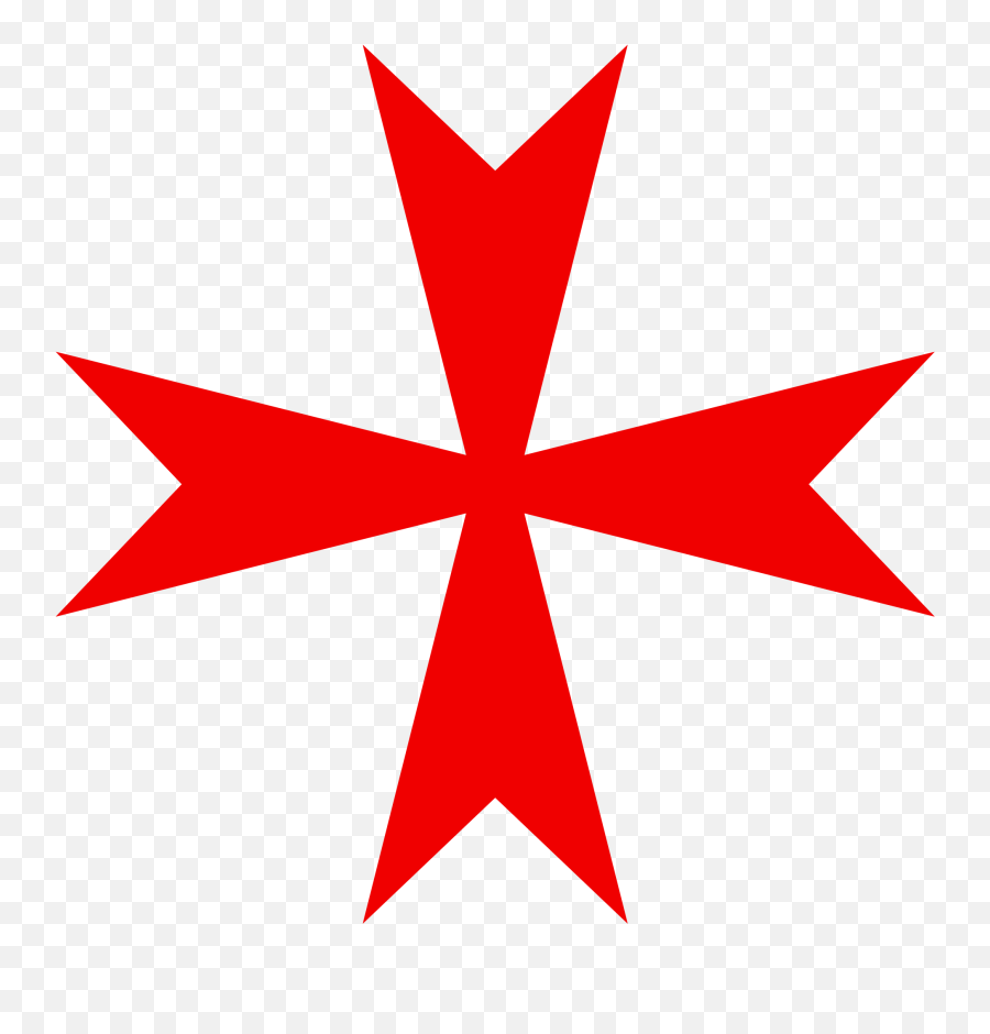 Maltese Cross Variant Red - Ordo Militaris Png,Maltese Cross Png