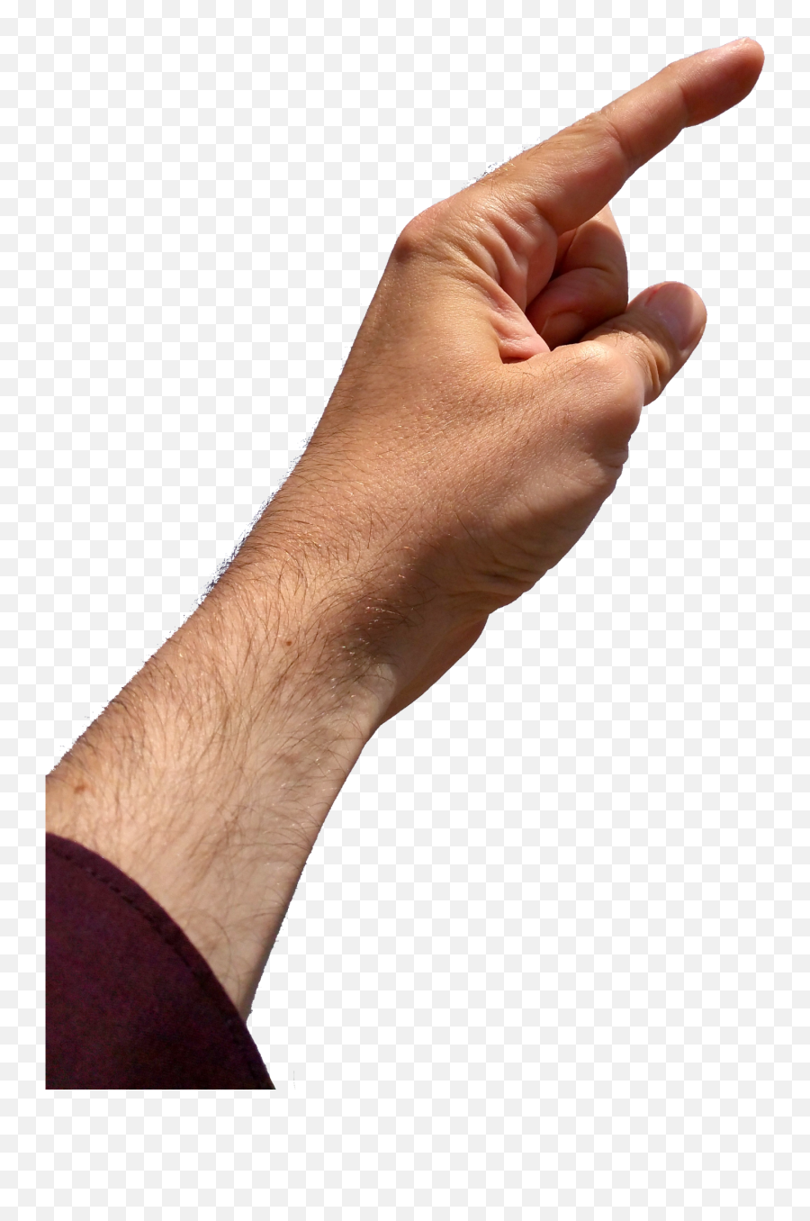 pointing hand png