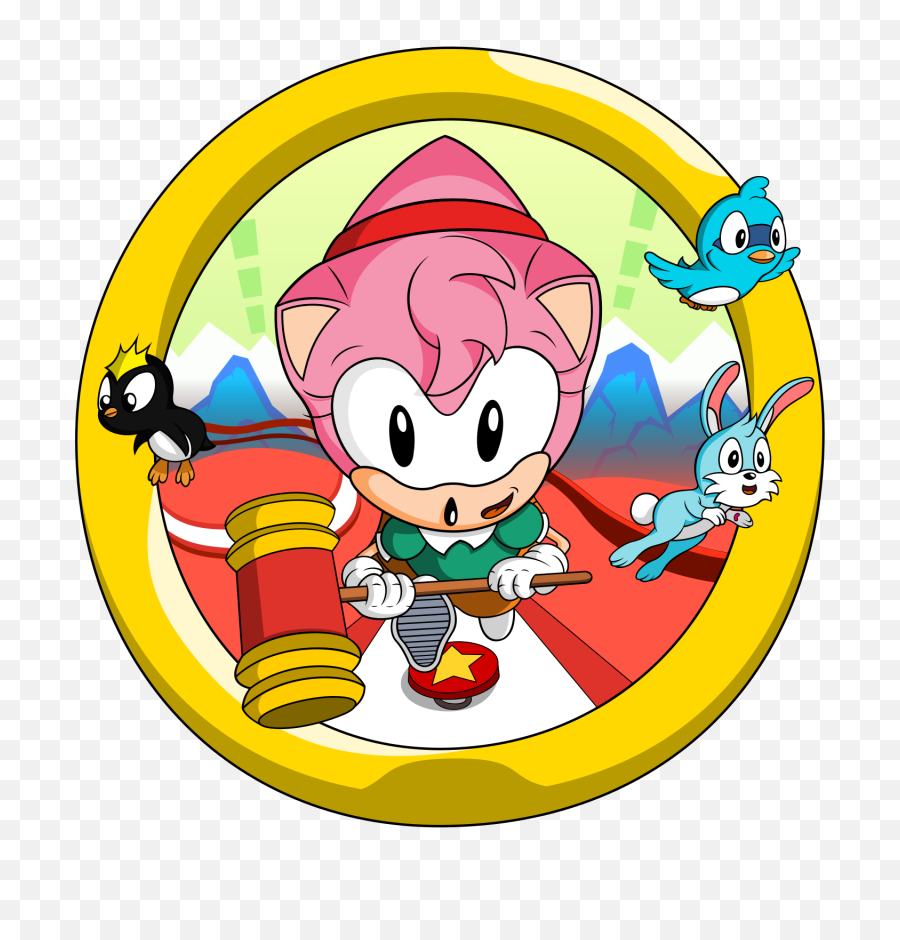 Sonic Mania Amy Rose Team Fortress 2 Sprays - Sonic Mania Amy Png,Amy Rose Png