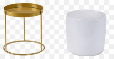 Vagga Gold - Pots And Planter Coffee Table Png,Planter Png