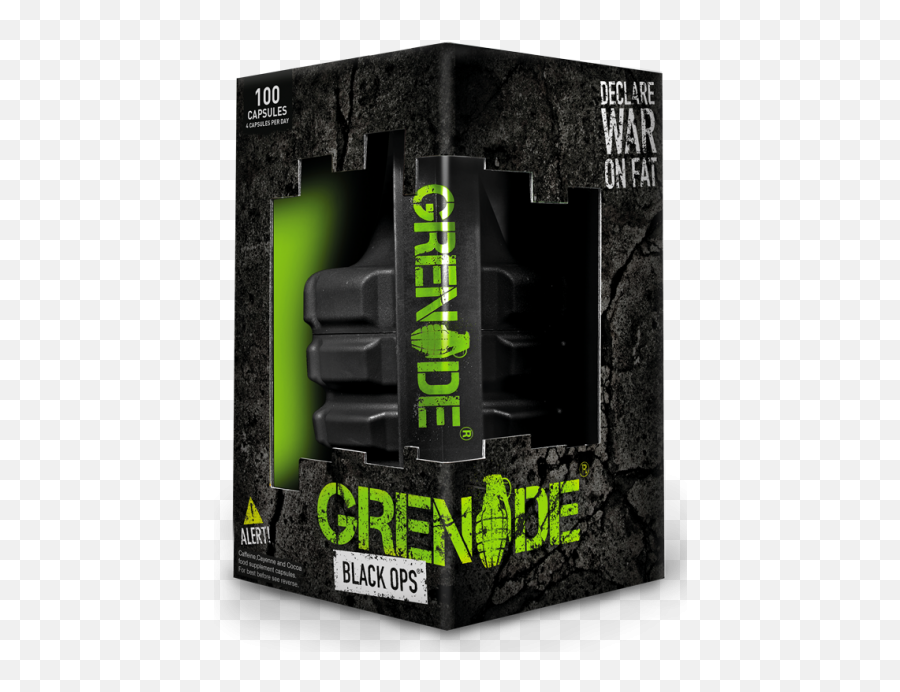 Grenade Black Ops Fat Burner For High Intensity Training - Fitwhilehome Flyer Png,Grenade Transparent
