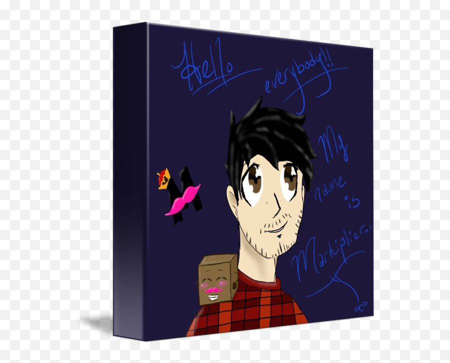 Markiplier Fanart By Alanna Cuttler - Fictional Character Png,Markiplier Png