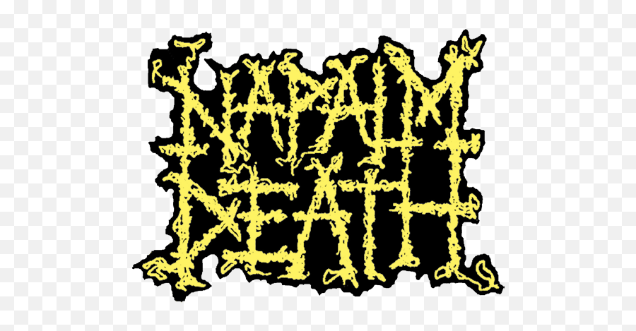 Napalm Death Metal Band Logos - Napalm Death Band Logo Png,Death Metal Logo