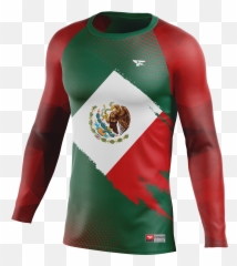 Menu0027s Compression Long Sleeve Shirt - Mexico Coat Of Arms Of Mexico Png,Long Sleeve Shirt Png