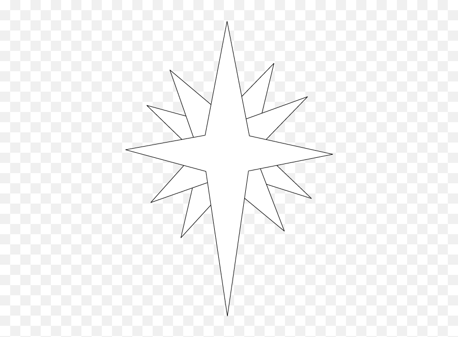 Bethehem Star - Roc Proposal Flag Png,Star Of Bethlehem Png