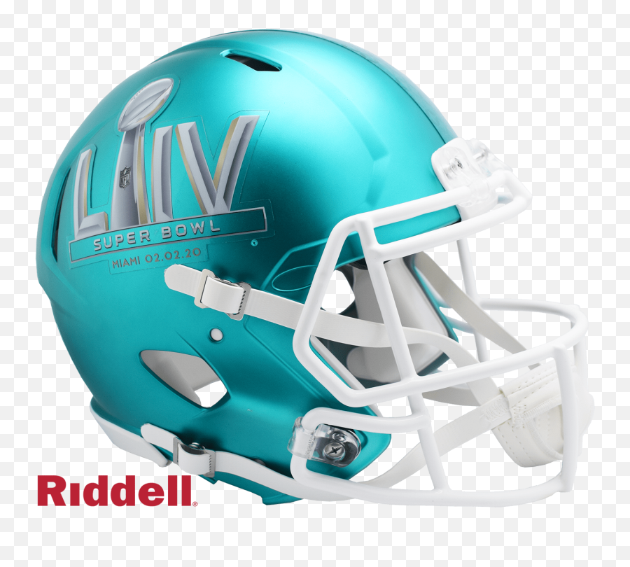 Super Bowl 54 Lvi - Riddell Authentic Speed Nfl Full Size Super Bowl 54 Mini Helmet Png,Super Bowl Trophy Png