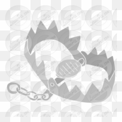 Trap Stencil For Classroom Therapy Use - Great Trap Clipart Event Png,Trap Png