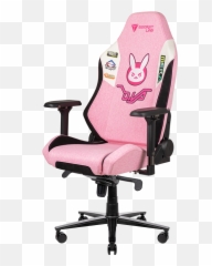 Secretlab X Overwatch My - Pink Secret Lab Chair Png,D.va Logo