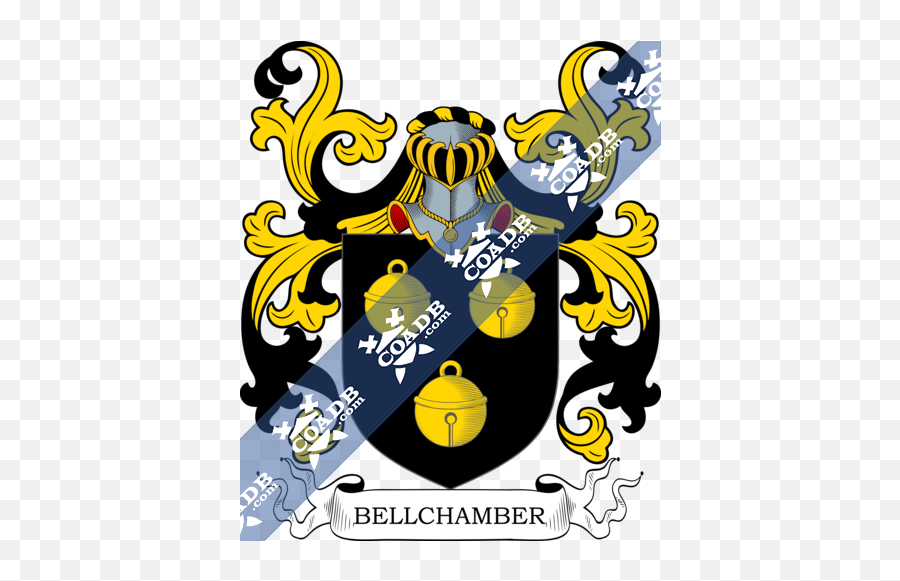 Beller Family Crest Coat Of Arms And Name History - Carey Coat Of Arms Png,Dethklok Logo