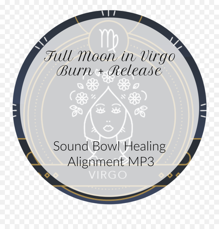 Full Moon In Virgo - Release Sbha Png,Virgo Logo