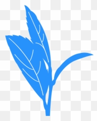 Tea Leaf Silhouette - Free Vector Silhouettes Creazilla png