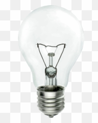 Incandescent Light Bulb Electric - Png