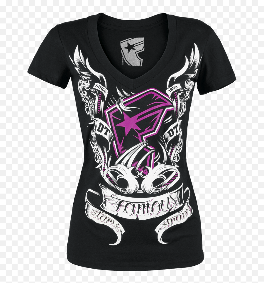 Foto Famous Stars And Straps Victorian - Camiseta Mujer Famous Stars And Straps Girls Clothing Png,Famousstarsandstraps Logo
