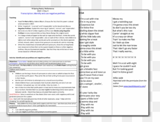 Core Unit Read Poems And Understand Features Including - Performance Poetry Year 3 Examples Png,Michael Rosen Png