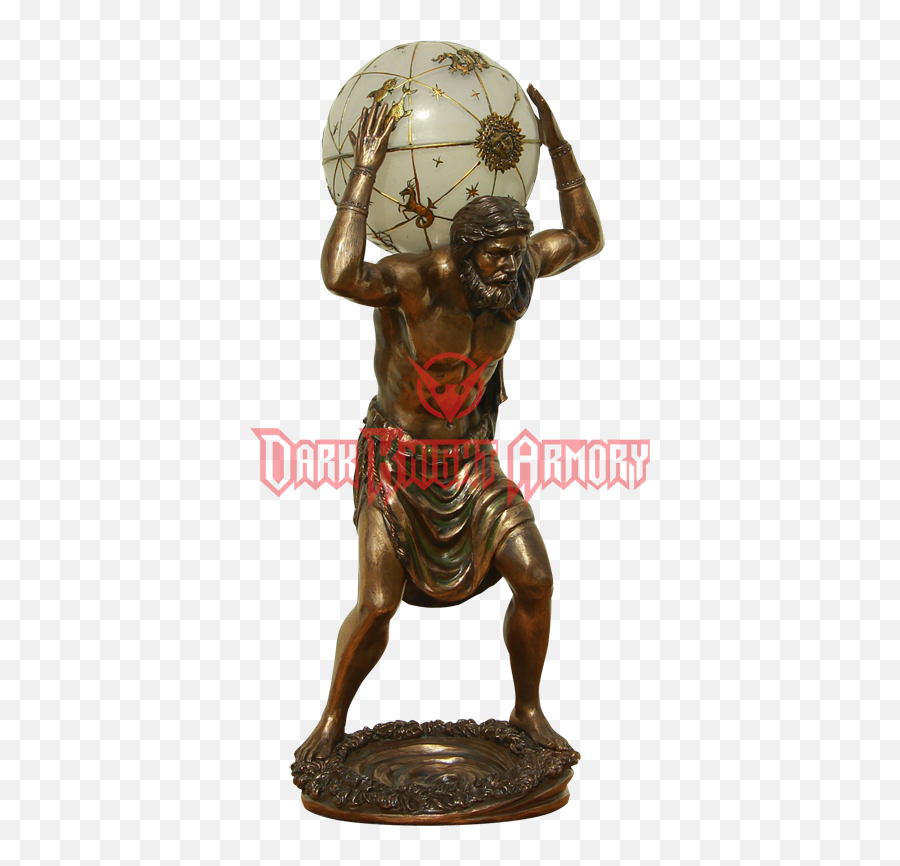 Download Mythology Statues And Roman - Atlas Greek Mythology Greek Mythology Lamp Png,Roman Bust Png