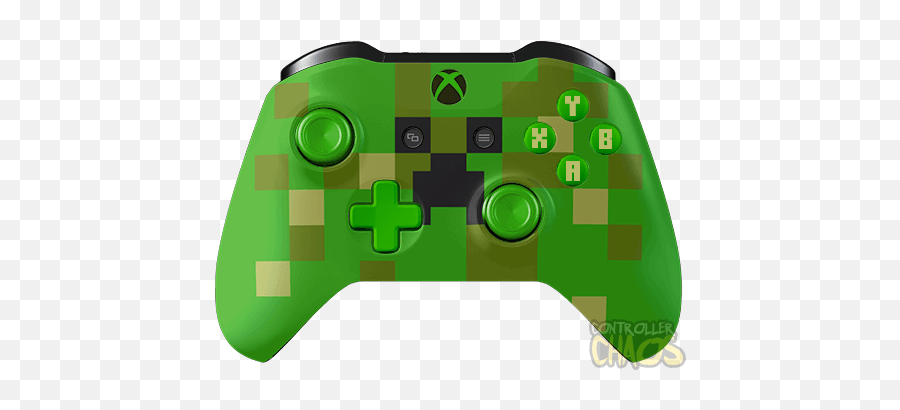 Creeper Xbox One Controller Transparent - Overwatch Dva Xbox Controller Png,Xbox One Controller Transparent Background