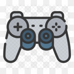 Playstation 2 Icon Of Colored Outline - Ps Controller png