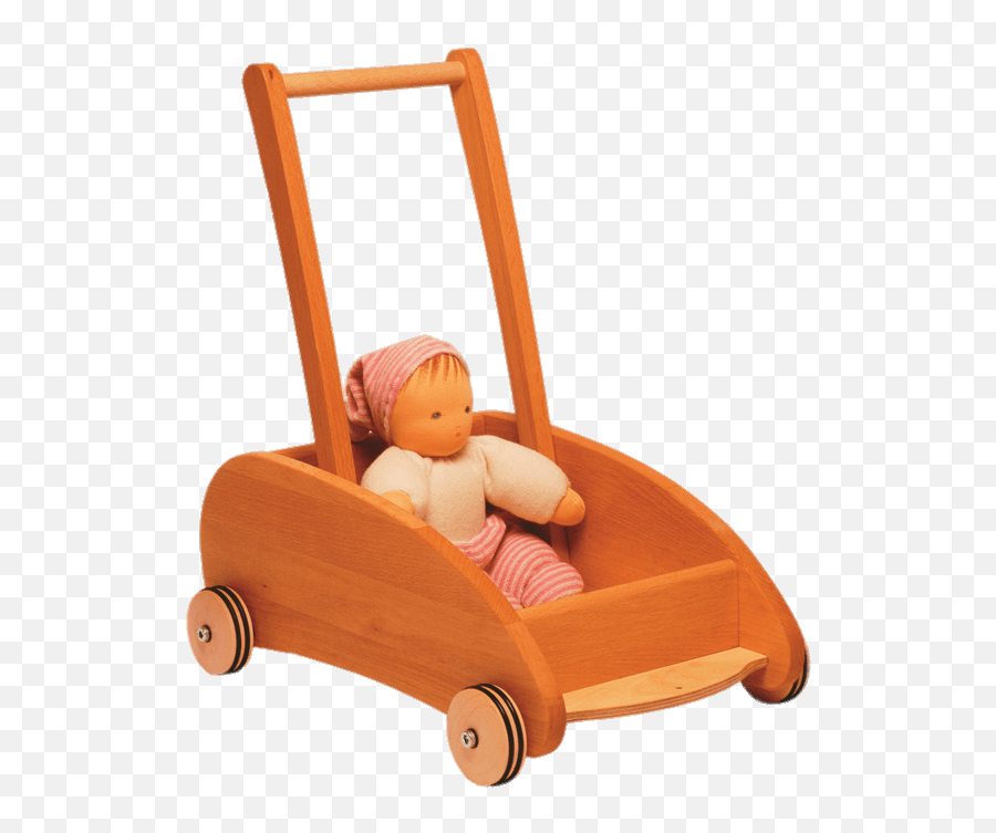 Baby Walker Cart With Doll Transparent Png - Stickpng Draw A Wooden Baby Walker Clip Art,Walker Png