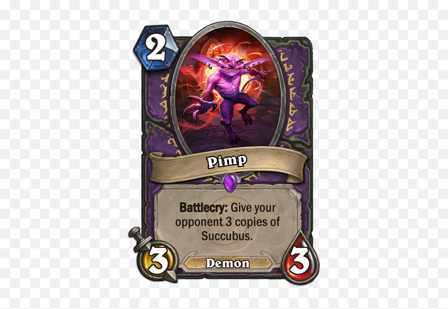 Pimp The Imp Customhearthstone - Hearthstone Card Designs Png,Pimp Your Icon