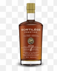 Sortilege Whisky Original Cream Blueberry U0026 Prestige - Glass Bottle png