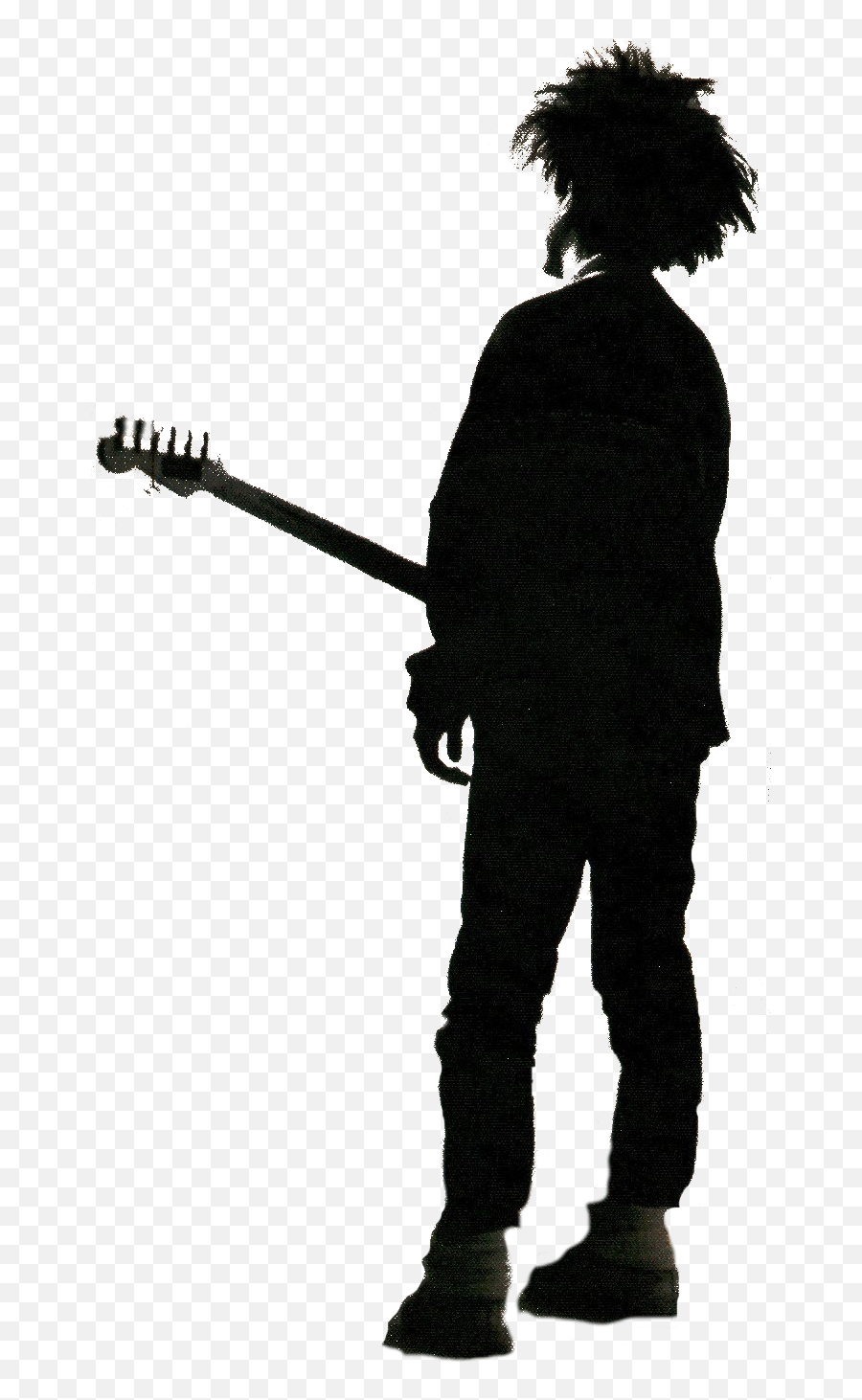 Robert Smith The Cure - Cure Robert Smith Silhouette Png,Punk Rock Icon Smith