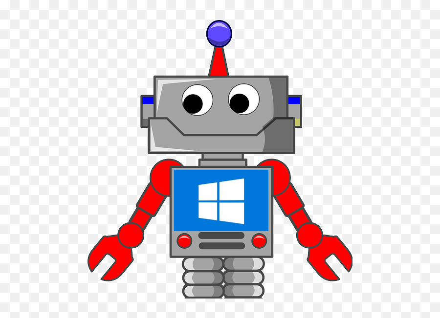 Use The Windows 10 Task Scheduler To Automate Almost Anything - Robot Talking Png,Put Battery Icon On Taskbar Windows 10