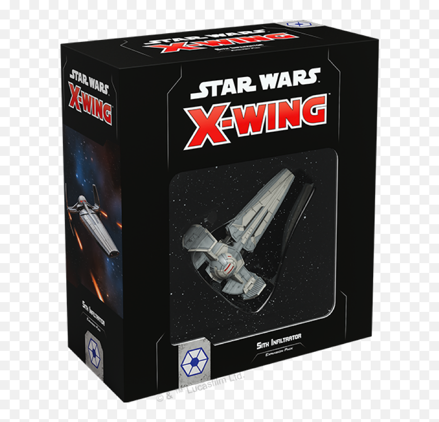 X - Wing 2nd Edition Sith Infiltrator Star Wars X Wing Sith Infiltrator Png,Count Dooku Png