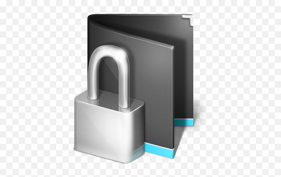 Black Folder Private Icon - Designs Folder Icon Png,Private Icon