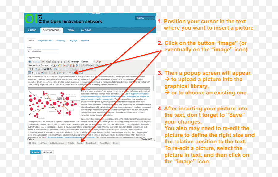 How To Include A Picture Inside Web Article - Oinet Vertical Png,Insert Link Icon