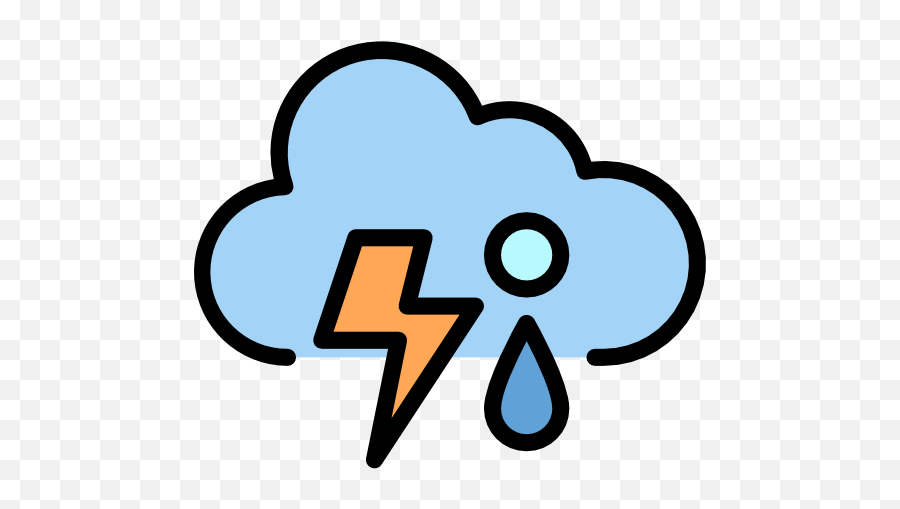 Storm - Free Weather Icons Dot Png,Storm Icon Png