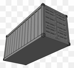 Shipping Container Clipart - Shipping Container Clip Art Png,Container Png