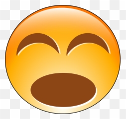 Kisses All Over Face Emoji - Clip Art Library Animated Yawn png