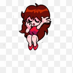 Gf Yawn Funkin Anime Friday Night - Pico Fnf Girlfriend png