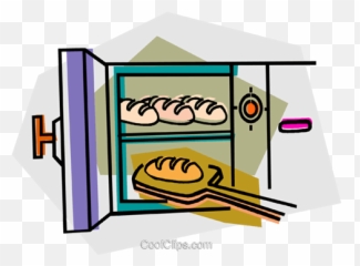 Baking Bread In An Oven Royalty Free Vector Clip Art - Clip Art Png,Baking Clipart Png