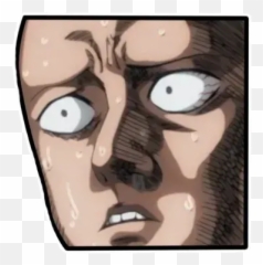Saitama Opm Whatsapp Stickers - Cloud Epic Face png