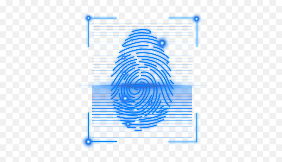 Fingerprint Scanner For Biometric Access Control And Security - Vertical Png,Fingerprint Icon Vector