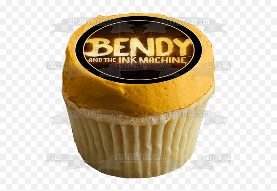 Bendy And The Ink Machine 25 Ct Cupcakes Edible Cupcake - Baking Cup Png,Bendy And The Ink Machine Icon