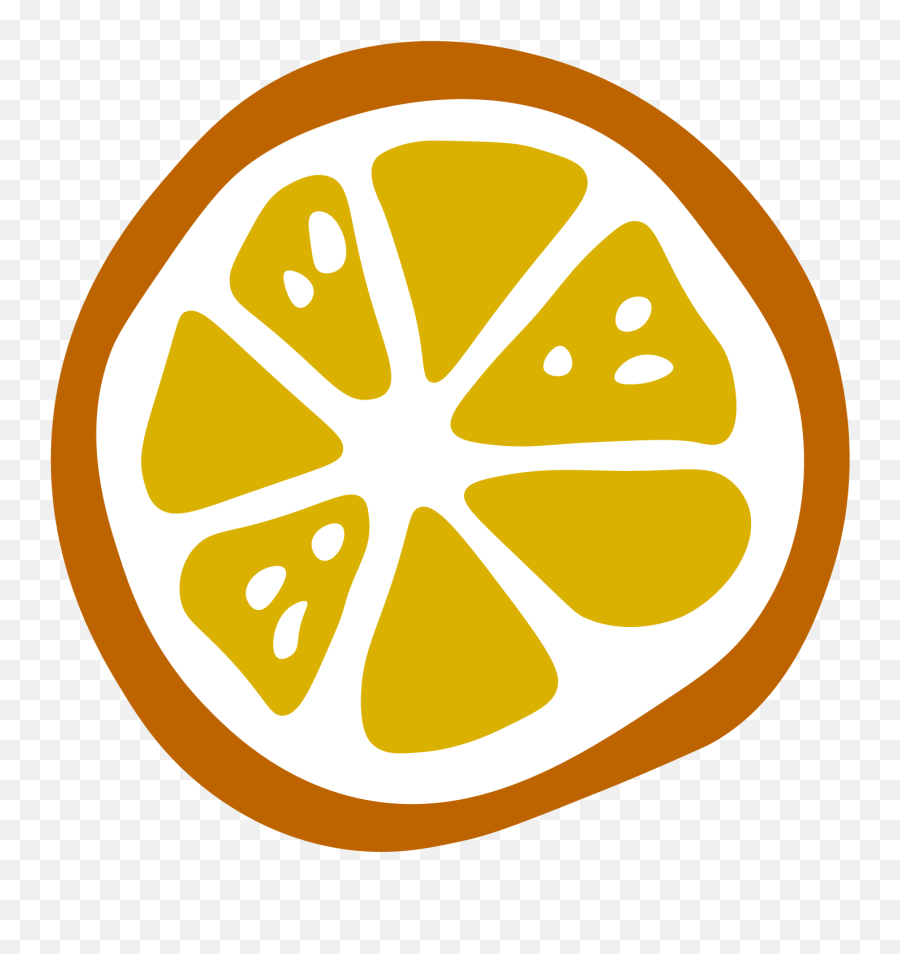 Golden Miel Png Orange Slice Icon
