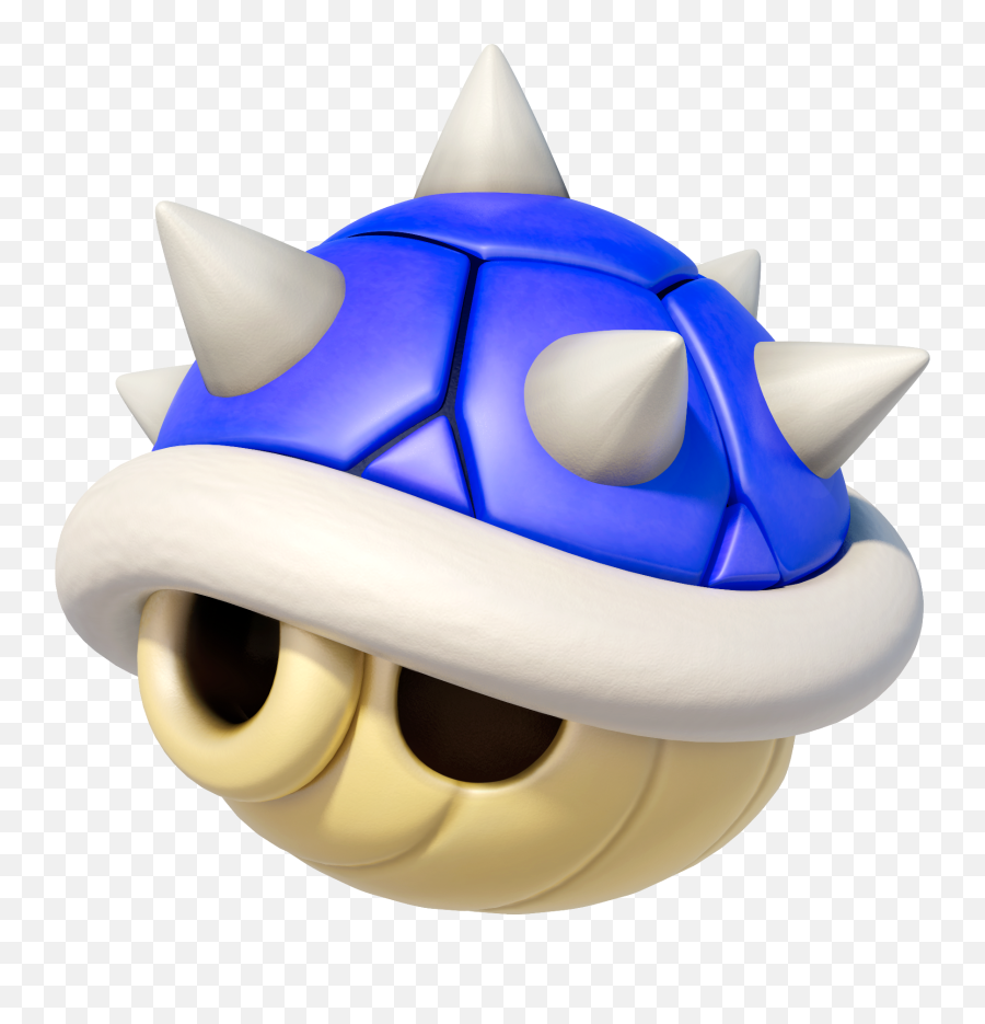 Spiny Shell - Blue Shell Mario Kart Png,Blue Shell Png
