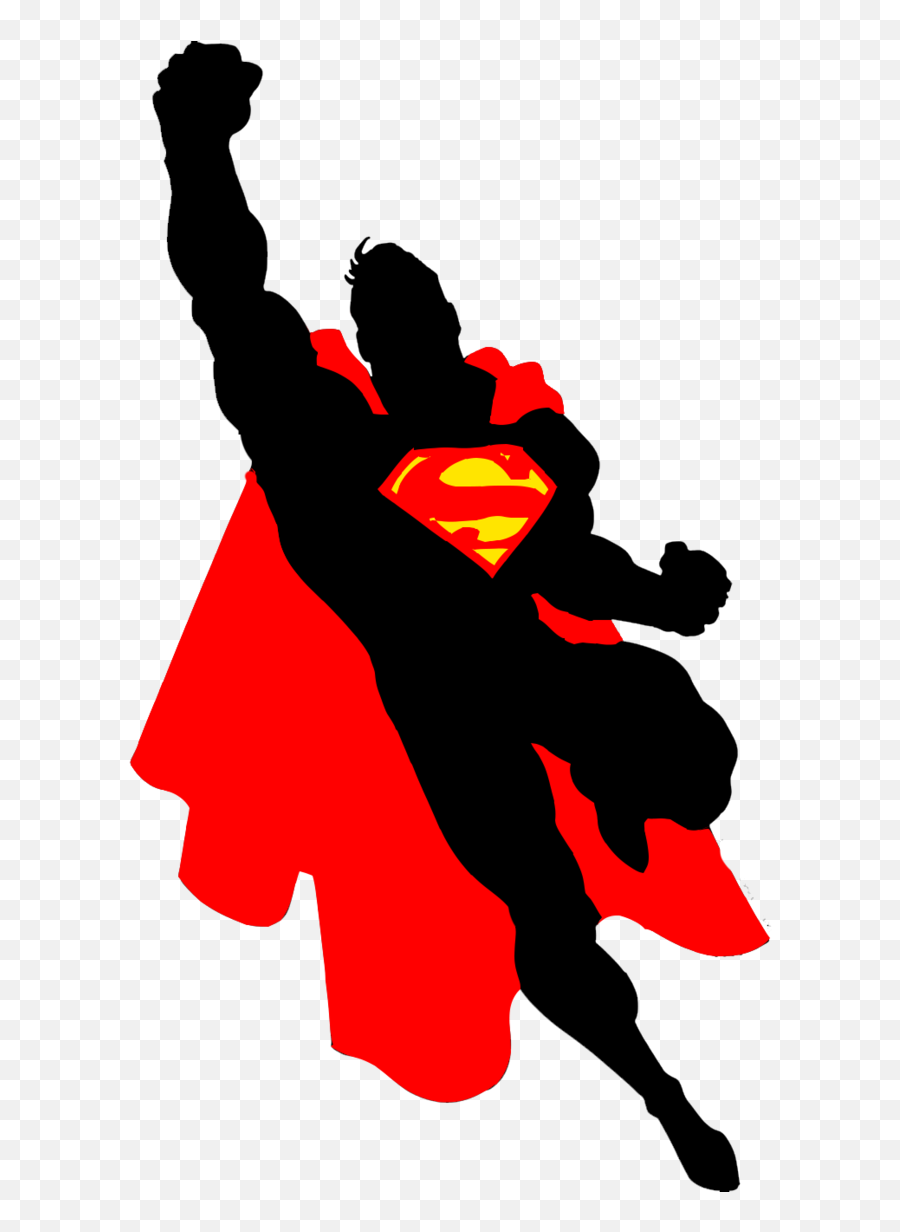 Superman Silhouette Transparent U0026 Png Clipart Free Download - Superheroes Pop Art Png,Superhero Silhouette Png