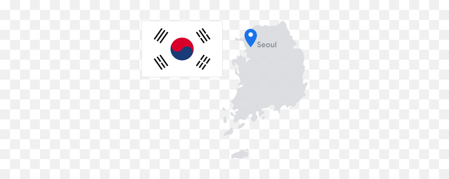 Seoul Google Cloud - South Korea Flag Png,Korean Flag Png