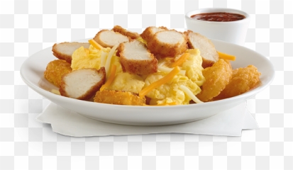 Falafel Png - Chick Fil A Hash Brown Scramble Bowl,Falafel Png