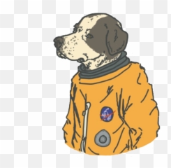 Space Dog Png - Astronaut Dog Sticker,Collar Png