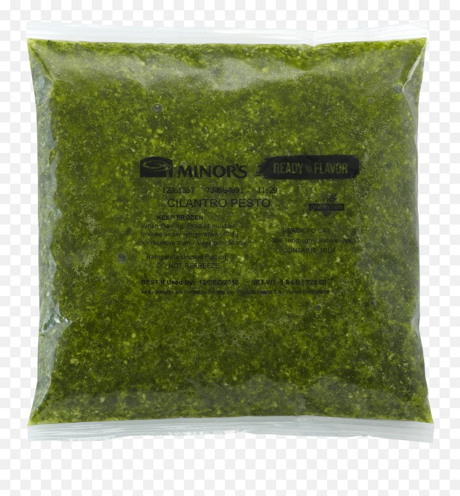 Minoru0027s Gluten Free Greenleaf Cilantro Pesto Nestlé - Cushion Png,Cilantro Png