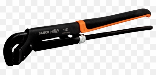 Bahco 1420 430mm 90 Swedish Model Pipe Wrench - Saw Chain Png,Pipe Wrench Png