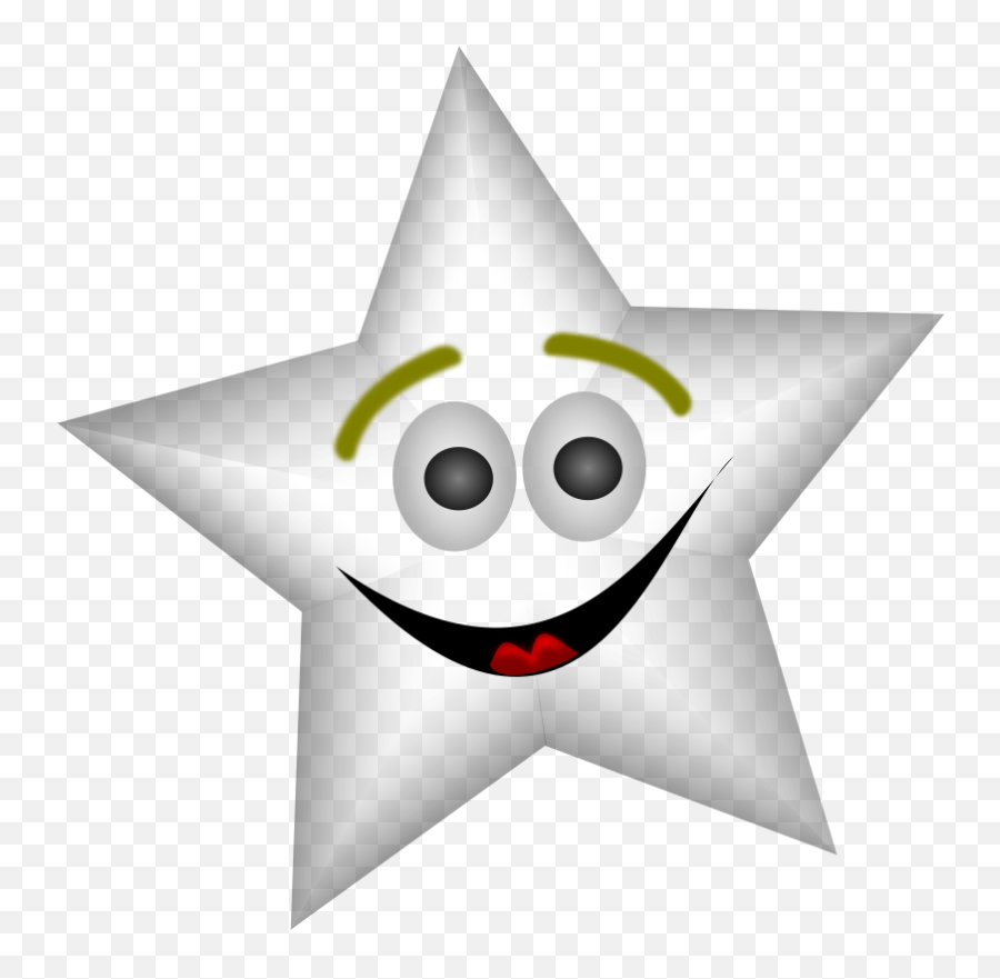Download Smiling Star Clip Art - Cartoon Stars With Faces Smiling Stars Png,Cartoon Star Png